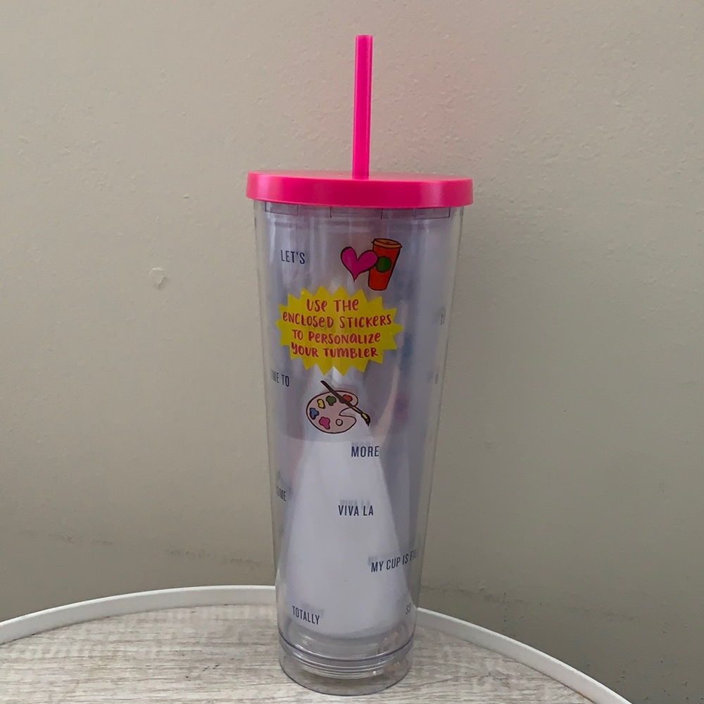 Starbucks Sticker Tumbler